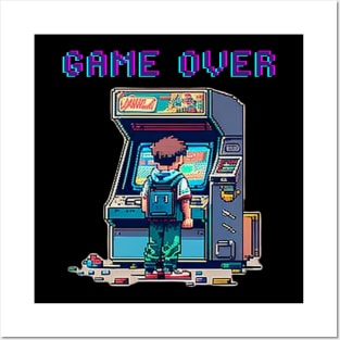 Game Over Posters and Art